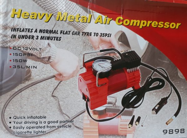 Heavy metal air compressor