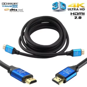 4K 10m HDMI Cable Round Gold Plated