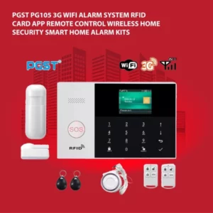 PGST PG105 4G WIFI Alarm System RFID Card APP Remote Control Wireless Home Security Smart Home Alarm Kits