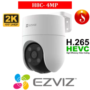 EZviz 2K-4MP Full Color PTZ IP Camera Outdoor Wireless Dome WIFI Surveillance Camera