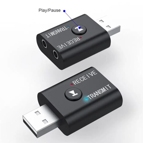 2 in 1 usb bluetooth adapter transmitter and receiver