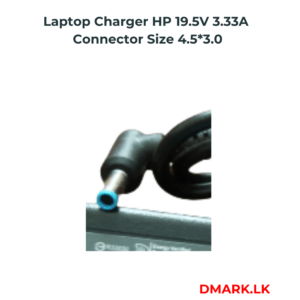 HP 19.5V 3.33A 65W 4.5*3mm Blue Pin Laptop Adapter
