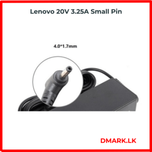 lenovo laptop charger 20v 3.25a small pin sri lanka