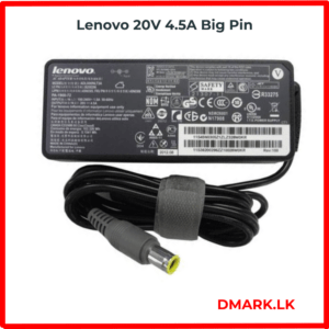 Lenovo 20V 4.5A Big pin Power Adaptor for laptop Notebook sri lanka
