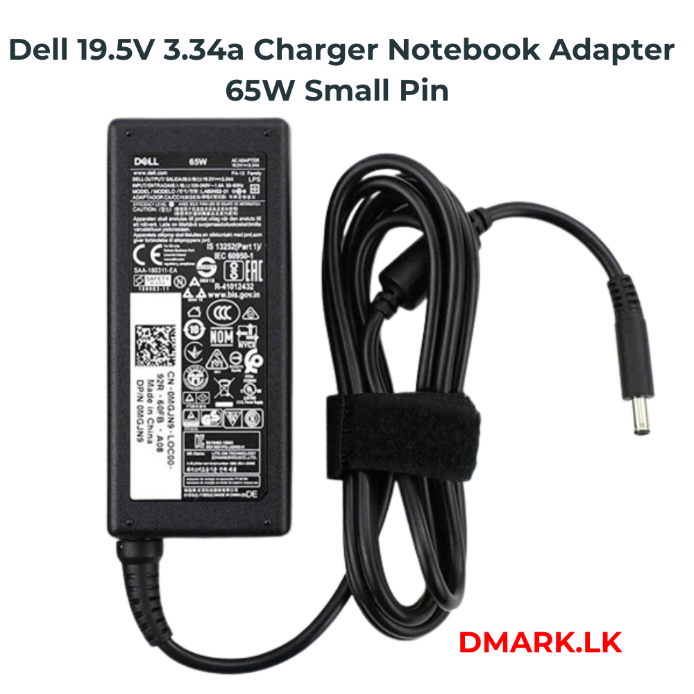 19.5V 3.34A 4.5*3.0mm 65W laptop AC power adapter charger for Dell Inspiron 15 5558 3558 3551 3552 5551 5559