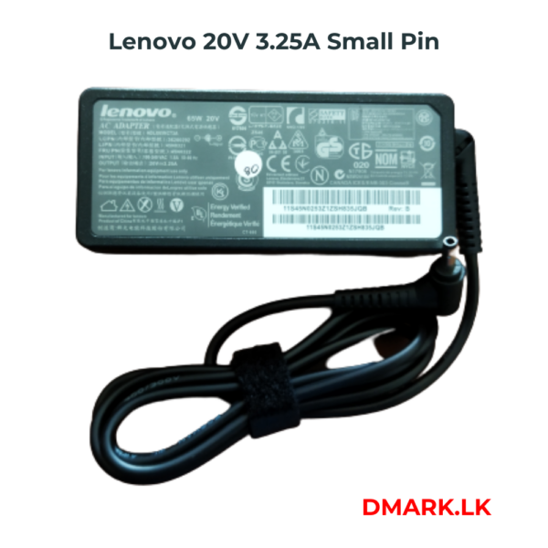 lenovo laptop charger adapter 20V 3.25a