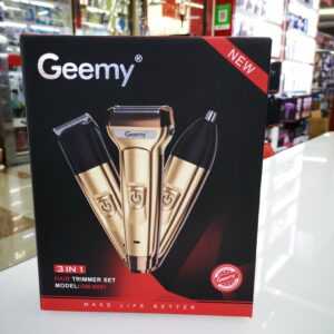Good Quality Geemy GM6591 3 IN 1 Mens Hair Clippers Barber Professional Trimmer