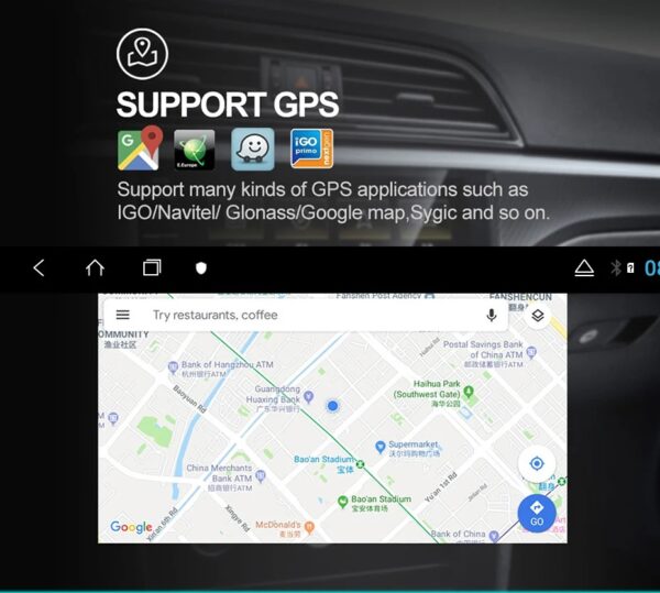 Car Android Player with GPS