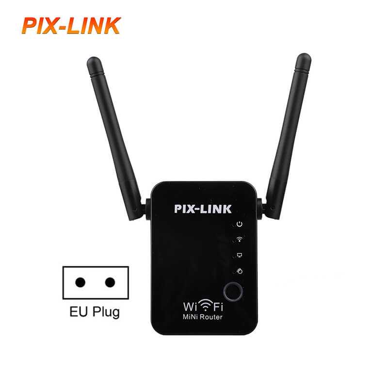 WR-17 Pix Link Wifi Extender with 2 Network Ports