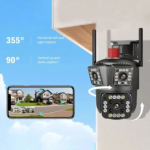 4G-3 Lens Sim Camera 3MP App V380 Pro