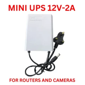 Backup Power Mini DC UPS for CCTV Camera Rouerts 12V-2A