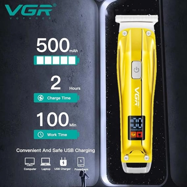 VGR V-956 Professional Rechargeable Cordless Hair Trimmer