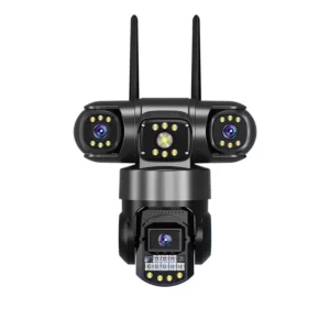 6MP Triple Lens Triple Screen 4G CCTV Camera Outdoor