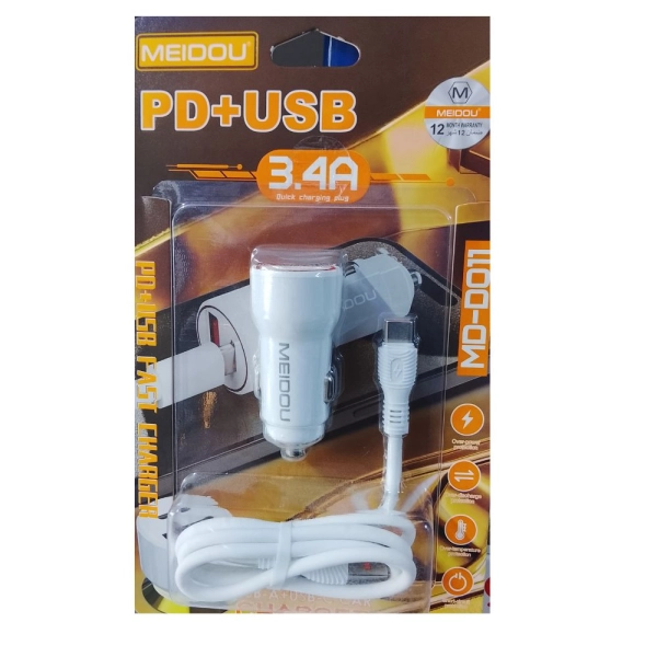 MEIDO PD+USB Fast Car Charger