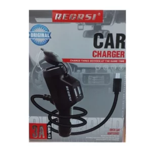 Regrsi Car Charger 3A-Quick Car Adapter Kit