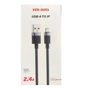 Ven-Dens USB A to IP Lightning Fast Charging Cable