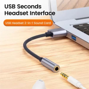 usb to mic earphone