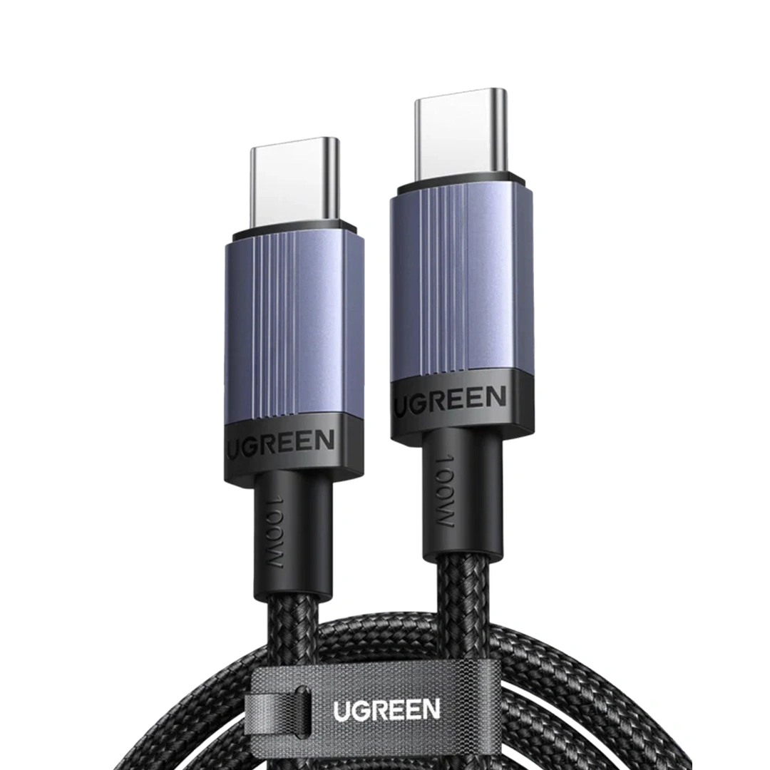 UGREEN 0.5 Meter 100W Type-C to Type-C PDFast Charging Cable – 65831 – 1 Year Warranty