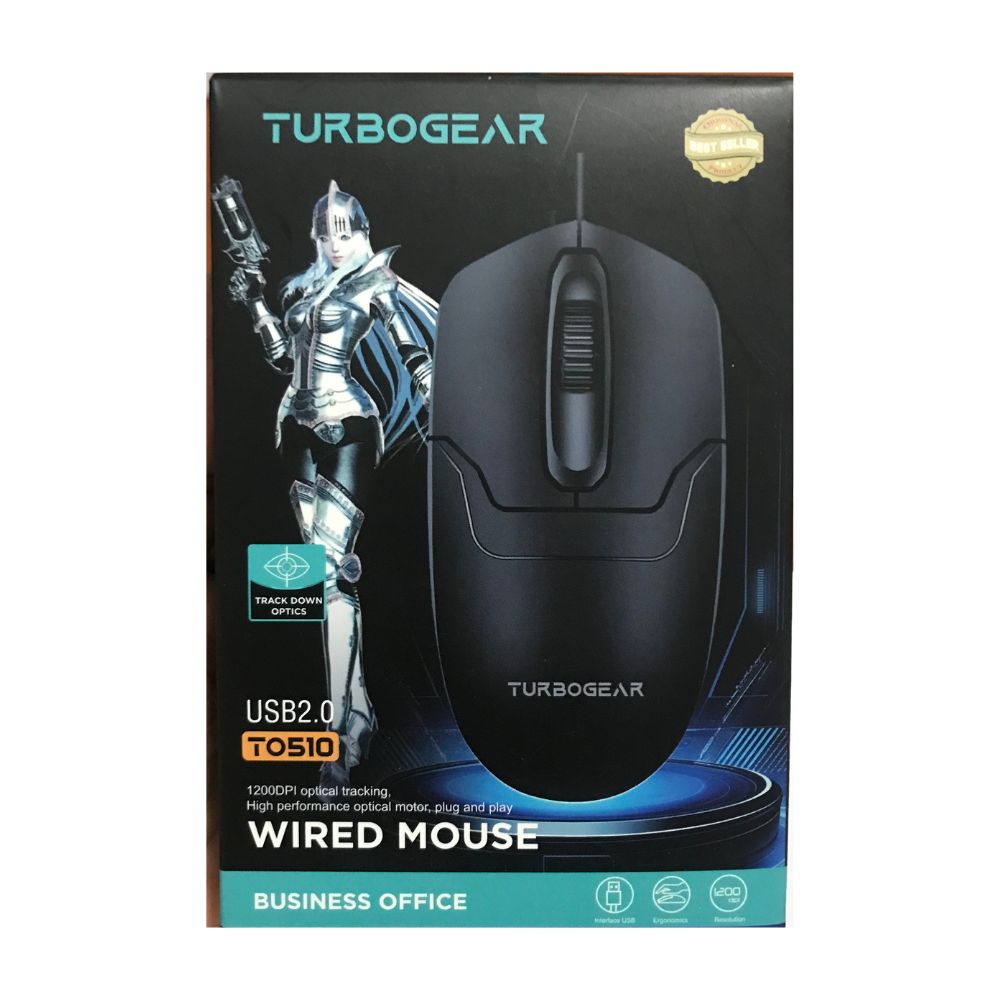 Turbogear wired mouse