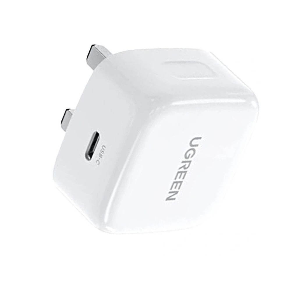 UGREEN 20W Type-C PD Fast Charging Adapter (UK Plug) – Original Nexode Mini Charger