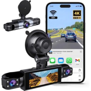 4 channel car wifi dash camera